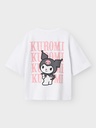 NAME IT KIDS - NKF NUNI KUROMI SS NREG TOP SKY - Bright White