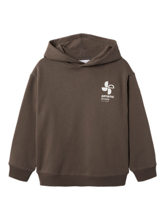 NAME IT KIDS - NKM DELICIO RLX WH SWE BRU - Chocolate Brown