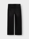 NAME IT KIDS - NKF ROSE HW WIDE JEANS DESTR 1411-BE NOOS - Black Denim