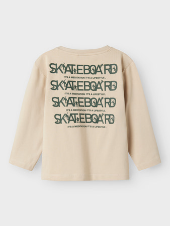 NAME IT MINI - NMM LORCAN LS NREG TOP - Peyote