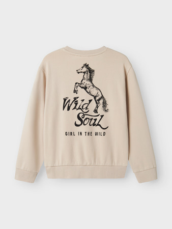 NAME IT KIDS - NKF KASSIA NREG SWEAT UNB BOX - Peyote