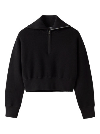 NAME IT KIDS - NKF LISEN LS SHORT KNIT - Black