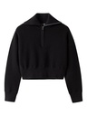 NAME IT KIDS - NKF LISEN LS SHORT KNIT - Black