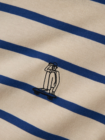 NAME IT KIDS - NKM LAVON SS RLX TOP - Peyote SODALITE BLUE