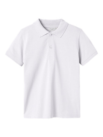 NAME IT KIDS - NKM VALUKAS SS POLO - Bright White