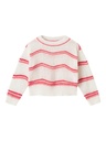 NAME IT MINI - NMF KARIMA LS KNIT - Cloud Dancer