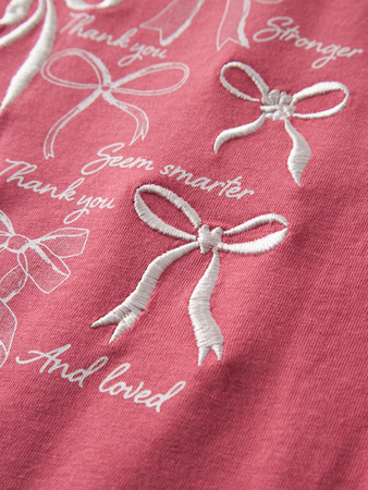 NAME IT MINI - NMF KATALIN NREG SS TOP - Rapture Rose