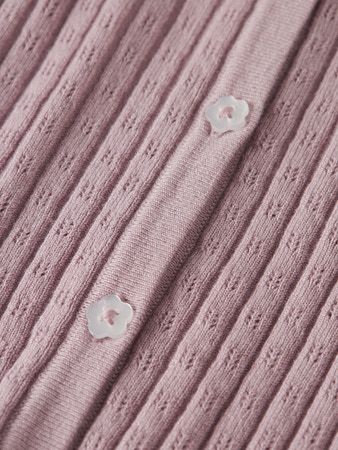 NAME IT BABY - NBF KIND LS KNIT CARD - Burnished Lilac