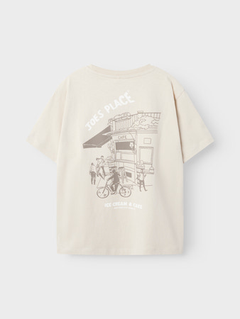 NAME IT KIDS - NKM SALDUR SS NREG TOP - Brown Rice