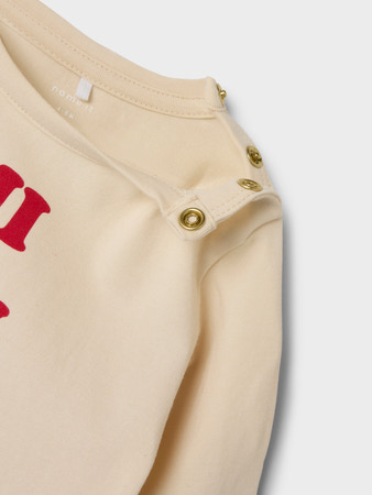 NAME IT BABY - NBF LABA LS TOP - White Swan