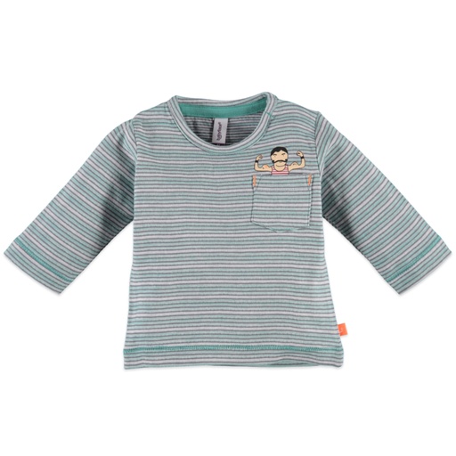 [8719517316895] Babyface - baby boys t-shirt l.sl. - CONCRETE