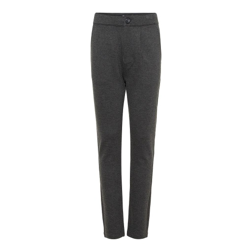 [5714488902521] LMTD - NLM LAKE REG SLIM SWEAT PANT - Dark Grey Melange