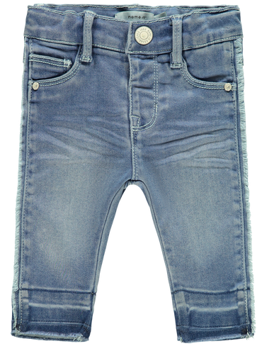 NAME IT BABY - NBF SALLI DNMTORA 1312 PANT NOOS - Light Blue Denim