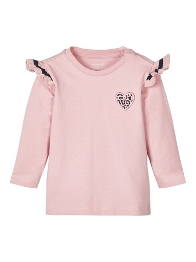 NAME IT BABY - NBF TURID LS TOP - Pink Nectar