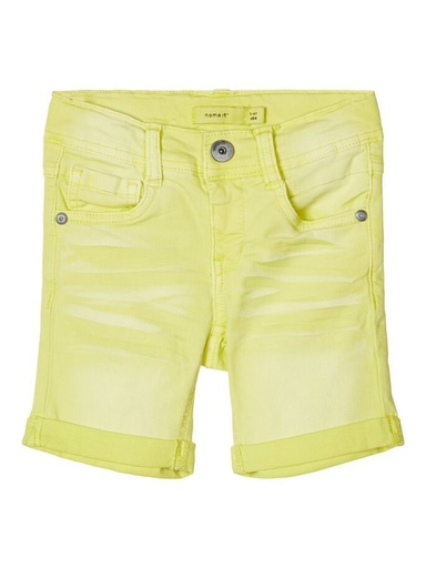 [5714500921806] NAME IT MINI - NMM SOFUS TWICAS LONG SHORTS BF - Limelight