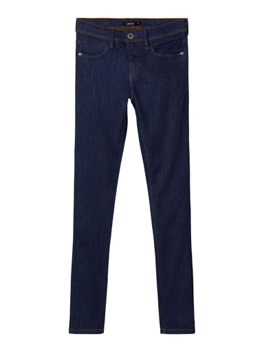LMTD - NLM PILOU DNMTEJAS PANT NOOS - Dark Blue Denim