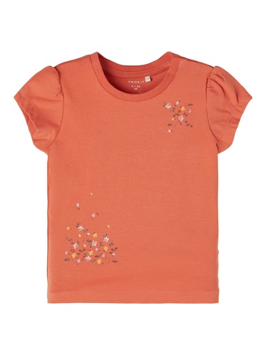 NAME IT BABY - NBF FRANCISCA SS TOP - Apricot Brandy