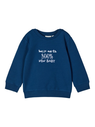 NAME IT BABY - NBM LEPAN LS SWEAT UNB - Gibraltar Sea