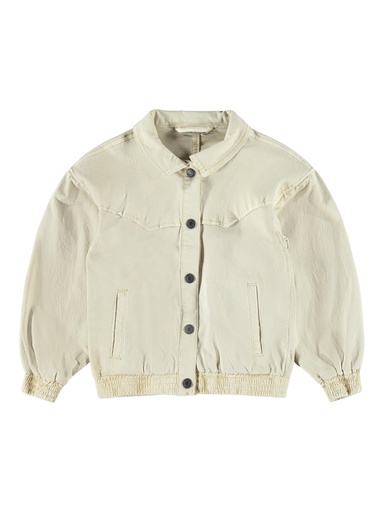 NAME IT KIDS - NKF ATHILSES TWI JACKET DD - Oatmeal