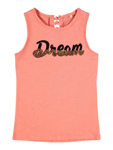 NAME IT KIDS - NKF FASAI SL TOP - Persimmon