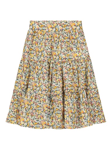 NAME IT KIDS - NKF HISSINE MIDI SKIRT - Persimmon