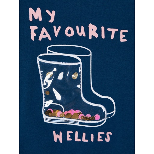 NAME IT MINI - NMF OGASSI SWEAT BRU BOX - Gibraltar Sea