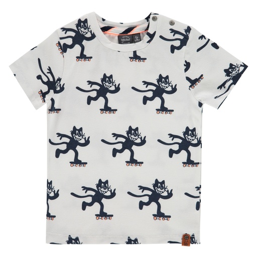 [8720008378698] Babyface - boys t-shirt short sleeve - white - BBE21107631