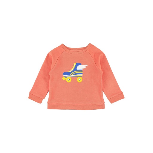 [1111164008074] Lily-Balou - Sis embroided sweater  - crabapple