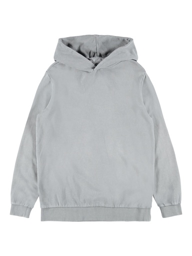 LMTD - NLM LEO LS SWEAT W HOOD - Sharkskin