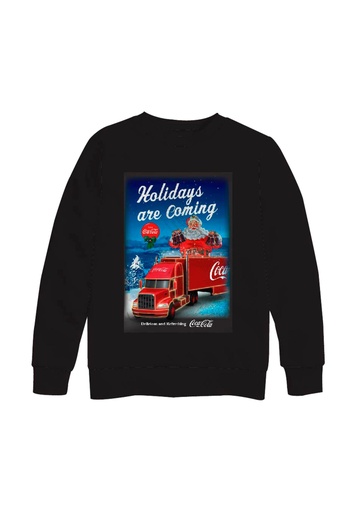 LMTD - NLN COCACOLA OLLO SWEAT BRU BFU - Black