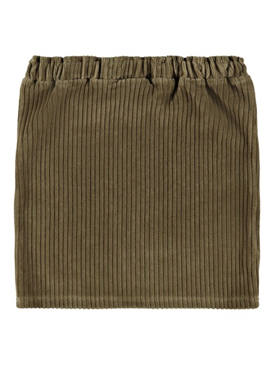 NAME IT KIDS - NKF ONEBELLA SKIRT - Stone Gray