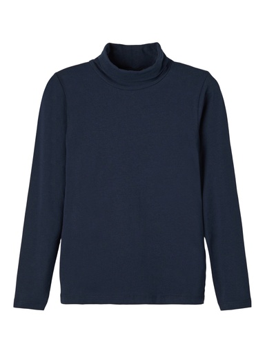 [5715102185092] NAME IT KIDS - NKM VIGGO LS SLIM ROLLNECK O - Dark Sapphire