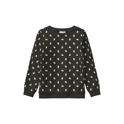 NAME IT MINI - NMM VISMAS LS SWEAT BRU R - Rosin