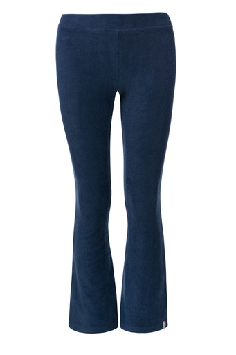 Looxs - 10Sixteen flare rib velours pants - Deep blue - 2132-5649-178