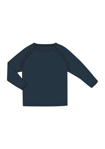 Lily-Balou - Mina T-shirt  - dark-petrol