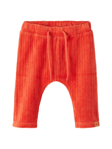 NAME IT BABY - NBM LUCK VEL PANT - Rooibos Tea