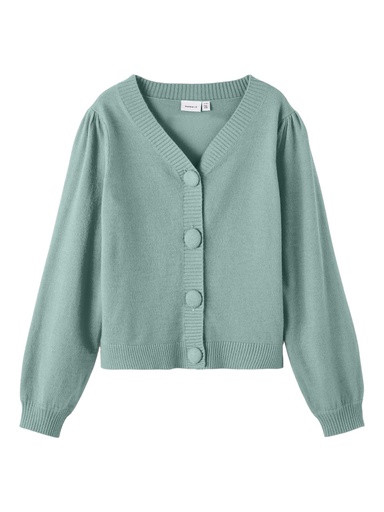 NAME IT KIDS - NKF KIMMIE LS KNIT CARD - Blue Surf