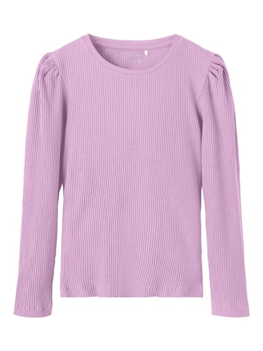 NAME IT KIDS - NKF LARISA LS TOP CAMP - Pink Lavender