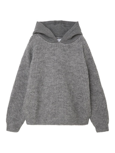 NAME IT KIDS - NKM LERAM LS KNIT - Grey Melange