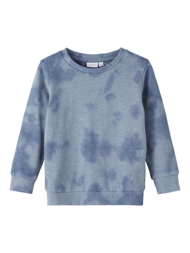 NAME IT MINI - NMN KIFAN LIGHT SWEAT UNB - China Blue