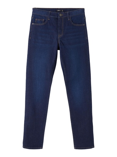 LMTD - NLM TULRICH DNM REG PANT NOOS - Dark Blue Denim