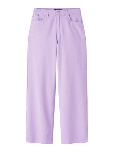LMTD - NLF ROLIZZA TWI HW WIDE PANT - Lavendula