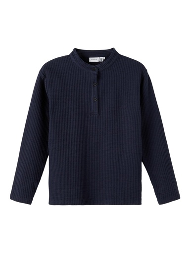NAME IT KIDS - NKM NEMOL LS SHIRT - Dark Sapphire