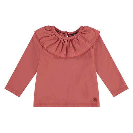 Babyface - girls T-shirt long sleeve - brick - BBE22508672