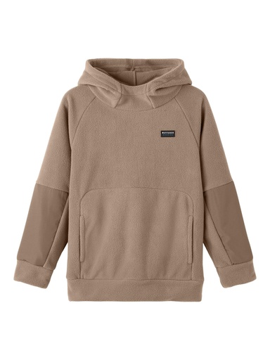 NAME IT KIDS - NKM OSASSO LS TEDDY SWEAT WH BRU - Affogat