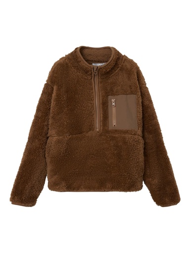 NAME IT KIDS - NKF OSOFT  LS SWEAT BRU - Affogat