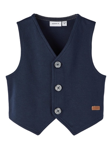 NAME IT BABY - NBMRICARD WAIST COAT BOX - Dark Sapphire Solid