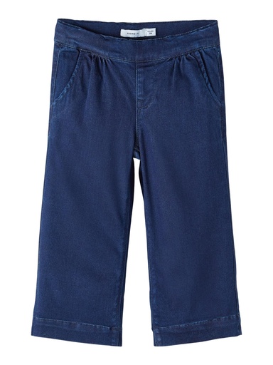 NAME IT MINI - NMF BWIDE DNMATORAS 3729 PANT - Dark Blue Denim