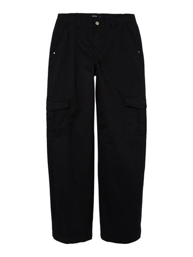 LMTD - NLFHILSE HW WIDE CARGO PANT - Black