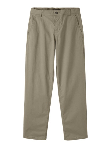 LMTD - NLMREIGO REG CHINO PANT - Silver Sage